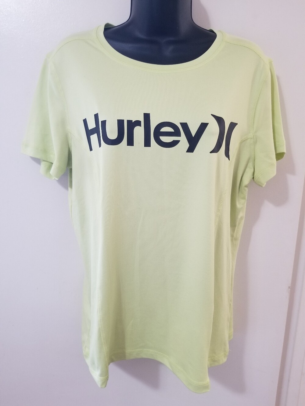 Hurley UPF 25+ Performance Tee Neon Yellow Lime Size L